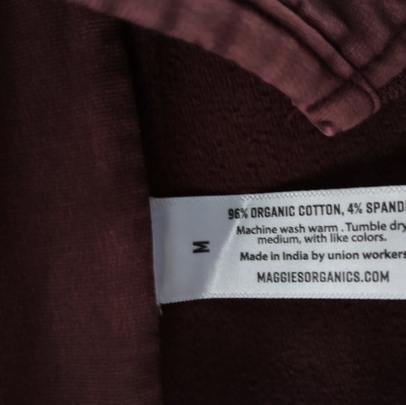 Maggie's Organics Fleece zip tunic - Picture 5 of 5